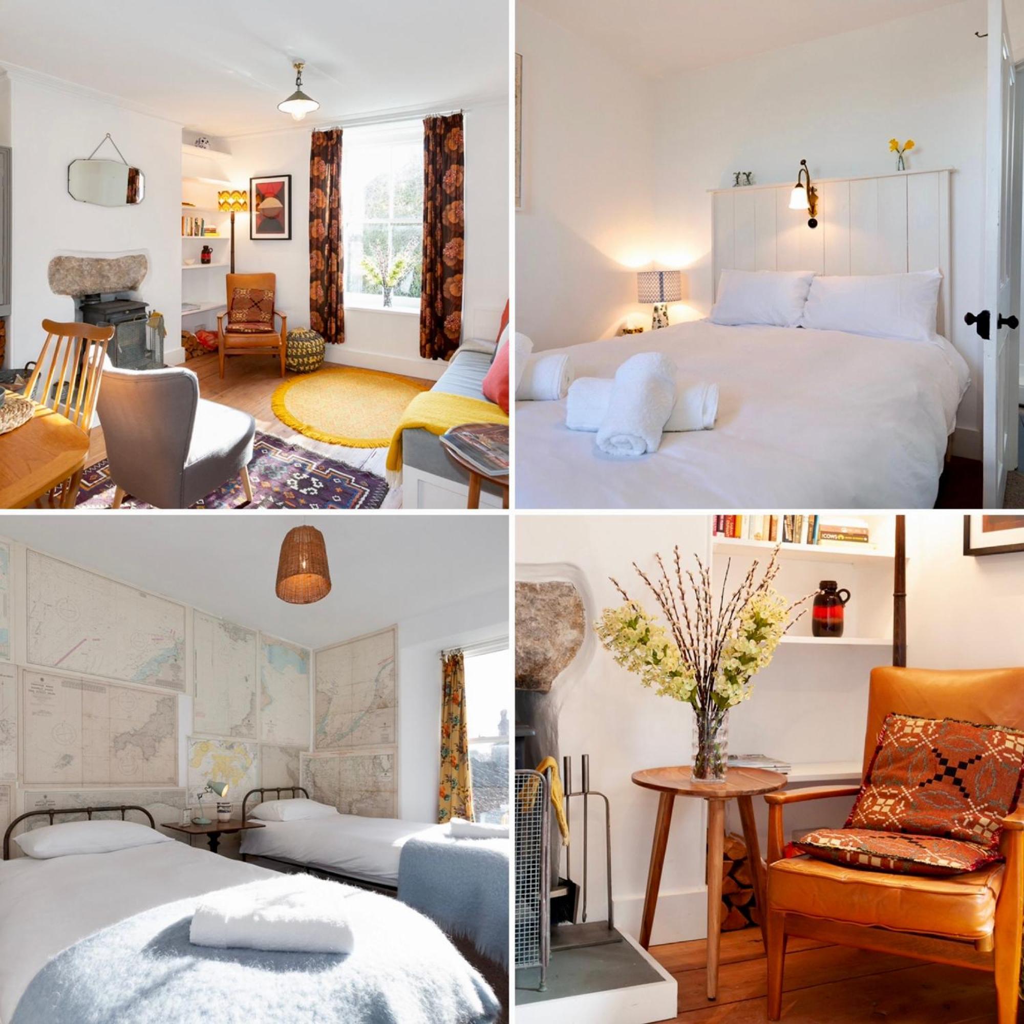 Janies Cottage~ Mousehole~Eclectic Interiors & Vintage Charm Exteriér fotografie